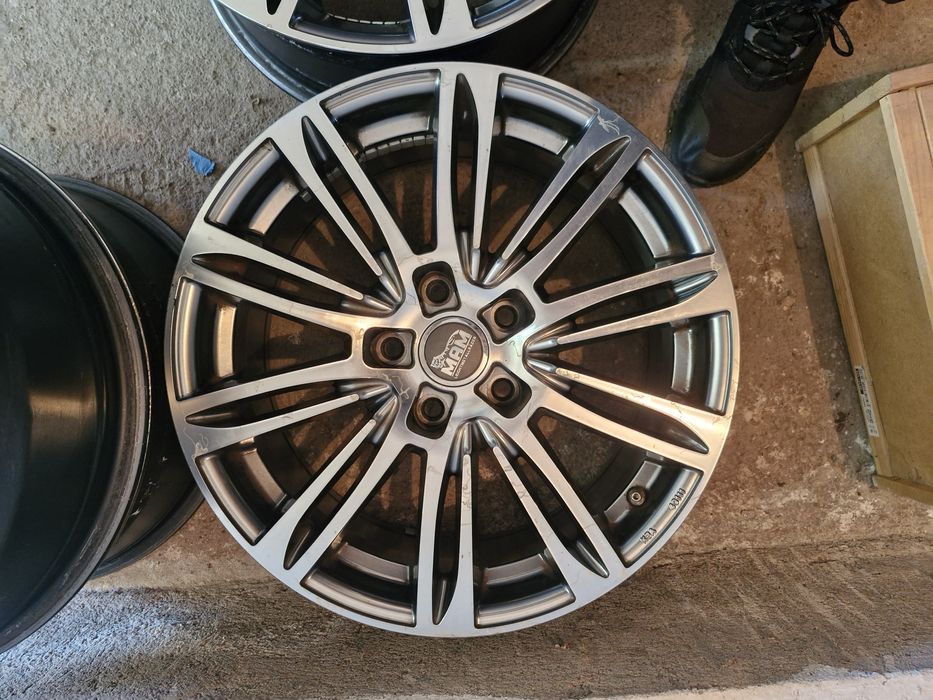 17 5х112  лети джанти двуцветни