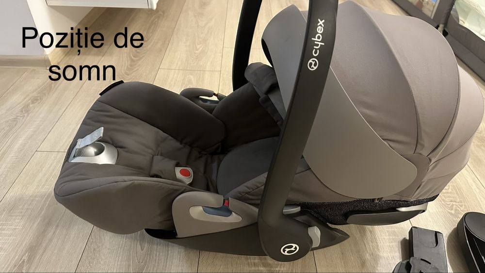 Scoica Cybex Platinum cu adaptori pentru carucior