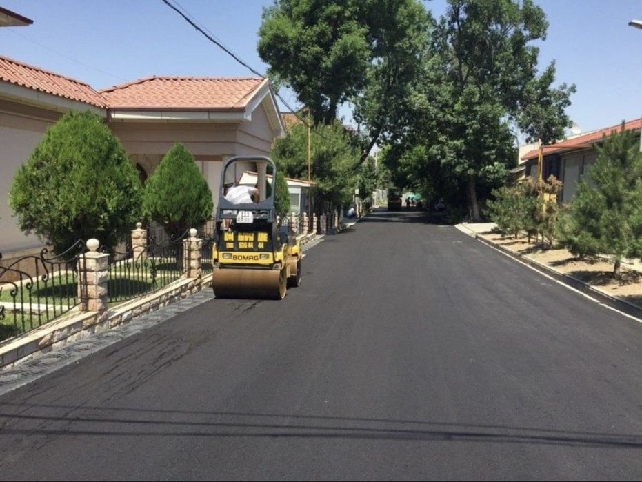 Asfalt ishlarini qilamiz 5 % chekirmada