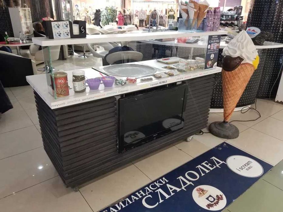 Машина за тайландски сладолед