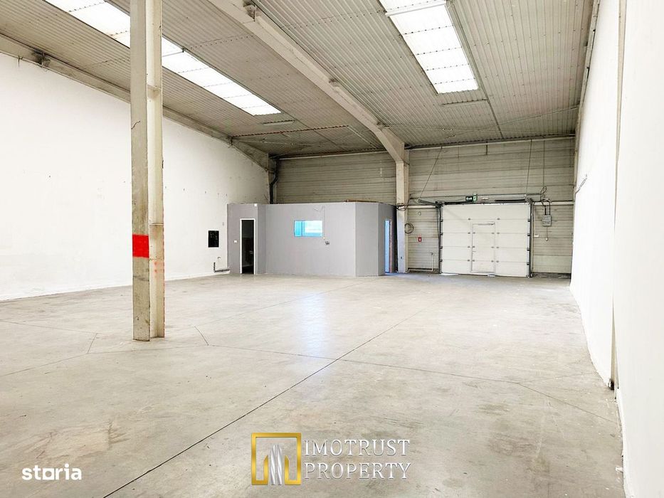 Spatiu industrial de inchiriat Arad 227 mp acces TIR