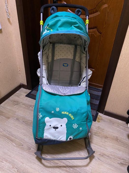 Санки-коляска Nika детям 7