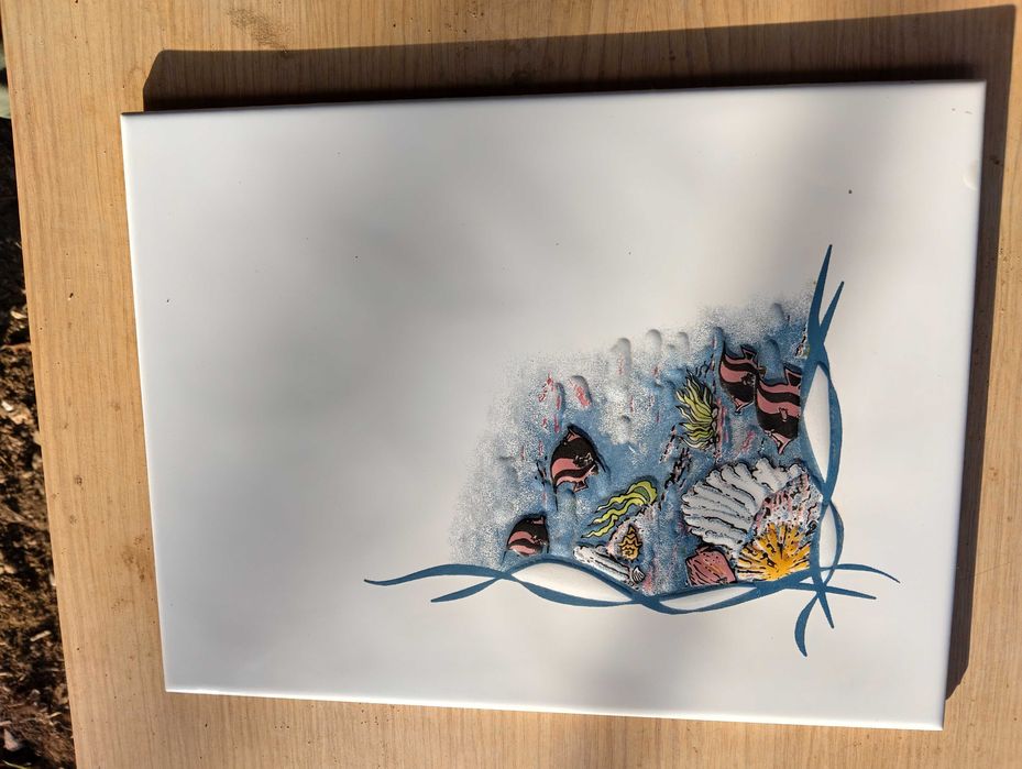 Продавам фаянсови плочки за баня.