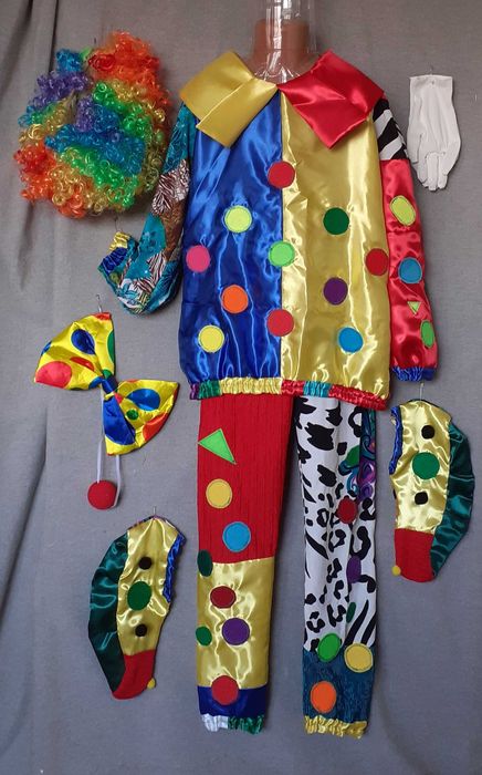 Costum Clovn pentru copii 9-10-11-12-13 ani