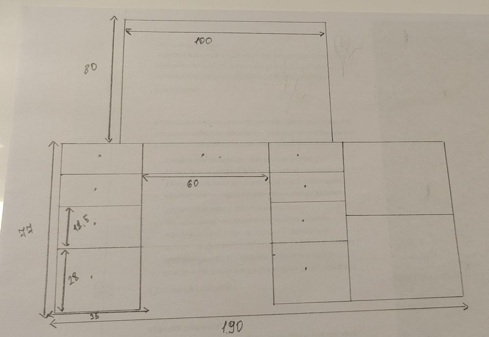 Трюмо с зеркалом с подсветкой