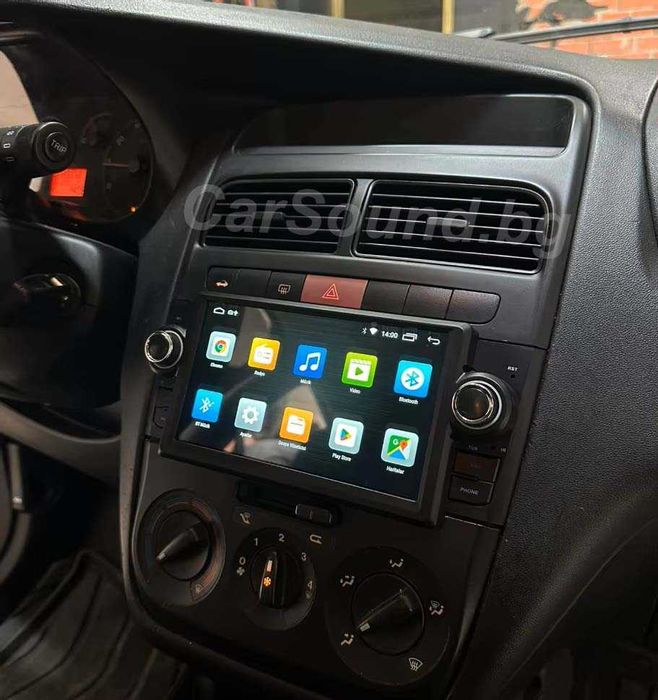 Fiat Grande Punto Linea - 7" Android 15 Мултимедия Навигация Андроид