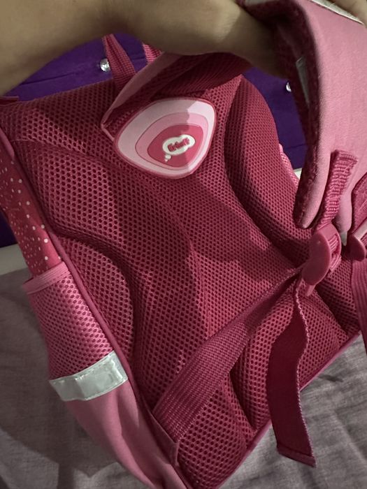 Рюкзак школьный для девочки розовый