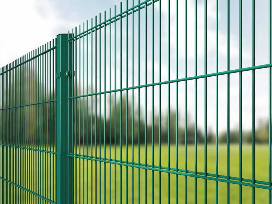 Ограждение металлическое 3D из сварной сетки