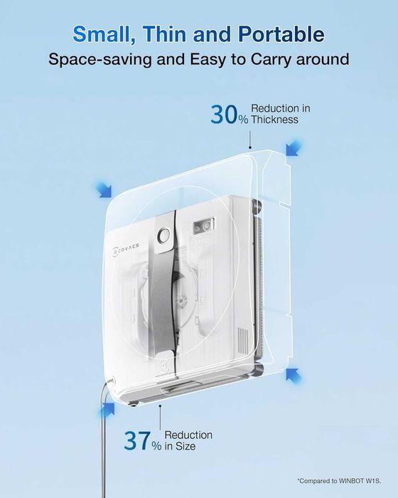 Робот за прозорци ECOVACS WINBOT Mini със спрей
