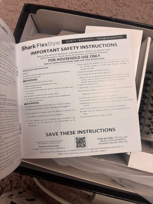 Shark flexstyle ,5-in-1 ,1300 W