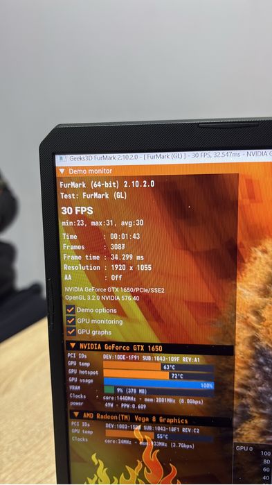 Ноутбук Asus игравой