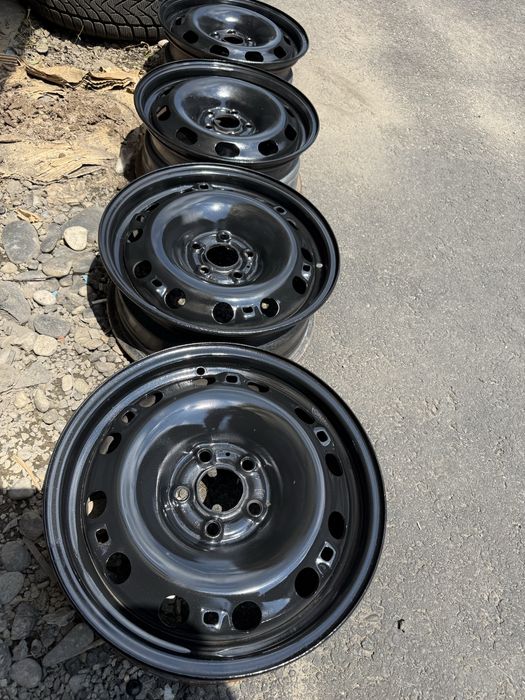 Jante metal oroginale VW Polo Skoda Fabia - 5x100 R15