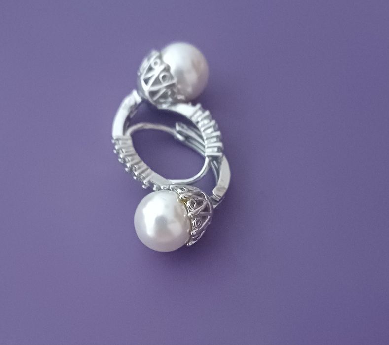 2 броя обеци с английска закачалка