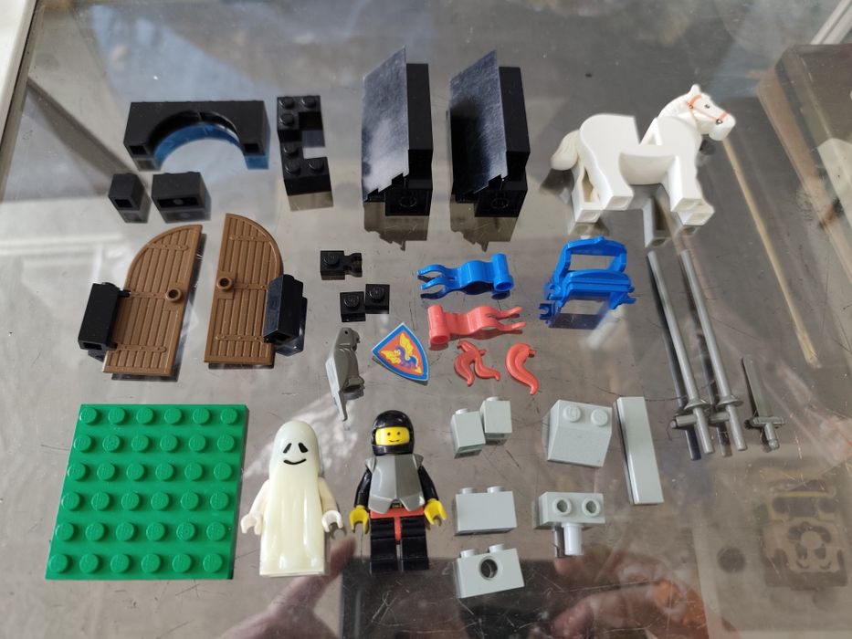 Лего 6034 Lego black knights black monarch ghost 1990 г