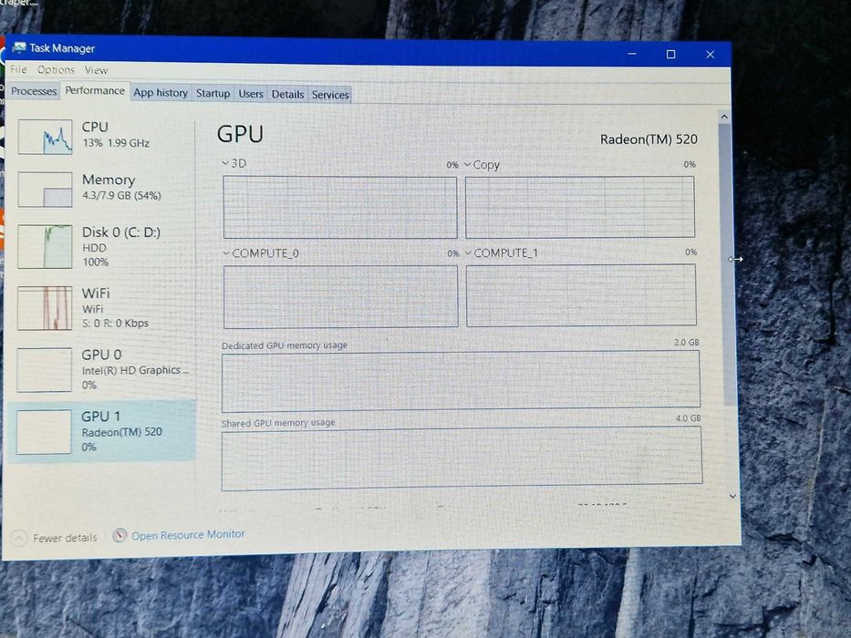 HP Notebook - 15-bs049nu / 1TB / 8GB RAM / i3-6006u