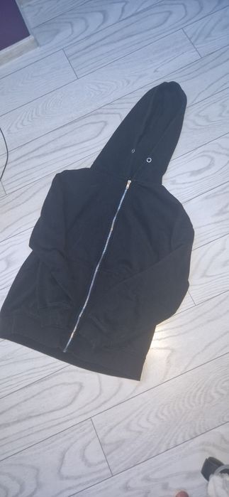 Hanorac negru bershka