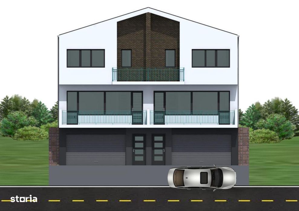 Duplex de vanzare, 120 mp, zona Chinteni