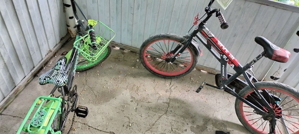 2 Велосипед сатылады. Жағдайы жақсы .