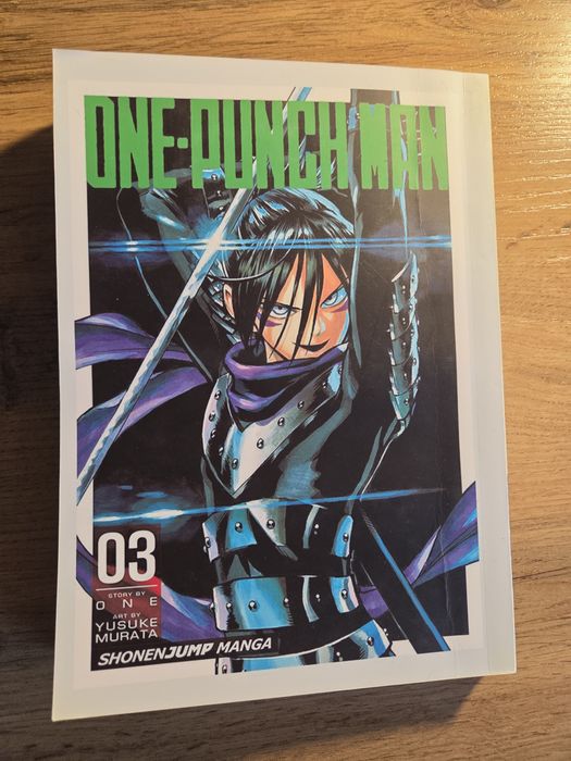Аниме Манга One Punch-Man 5 томов.