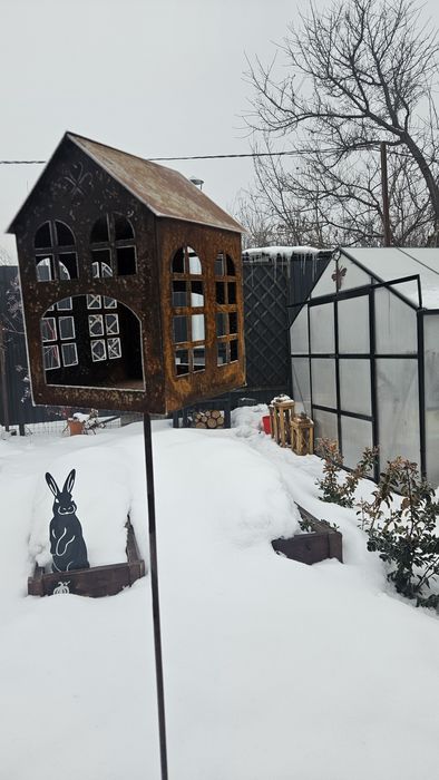 Садовый декор из металла