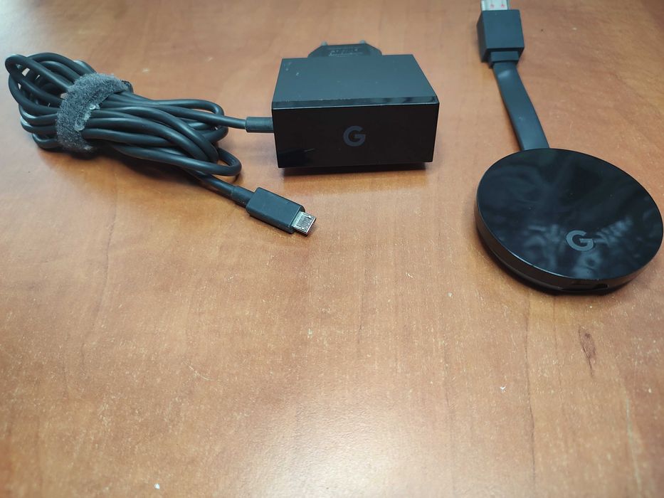Google Chromecast Ultra 4K HDR HDMI Wi-Fi Cablu Ethernet NC2-6A5-D