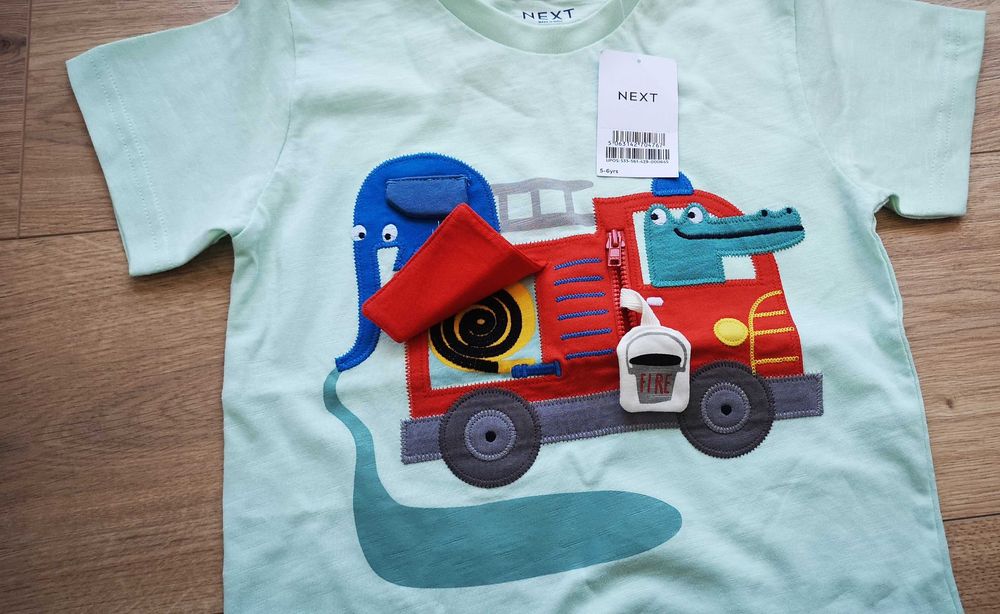 Next нова детска тениска 5-6 г.