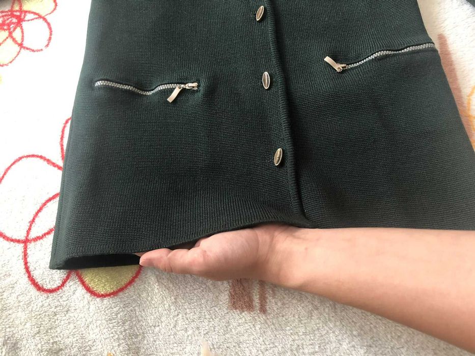 Школьный пиджак вязанный