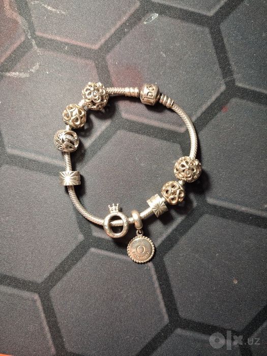 Продам браслет от Pandora, с шармами (s925 ALE) оригинал
