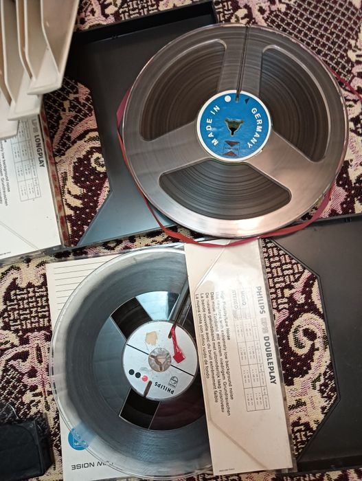 Benzi magnetofon 18cm loturi 10 bucati