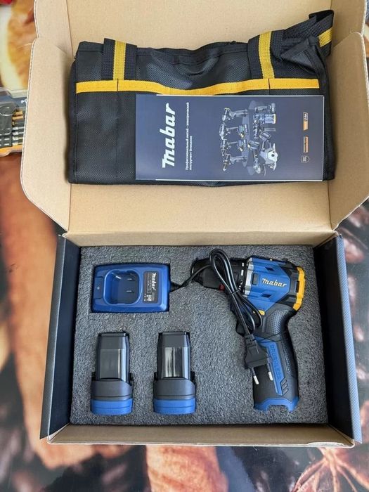 Шуруповёрт Mabar оригинал 16V 2.0 Ah