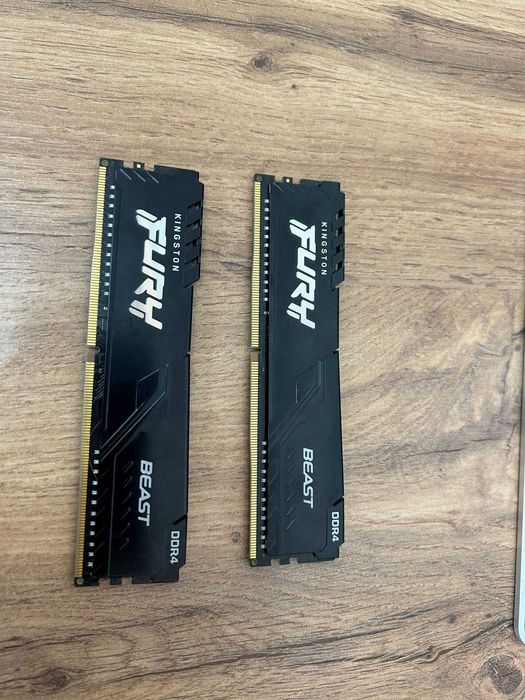 Kingston FURY Beast Black [KF432C16BBK2/16]