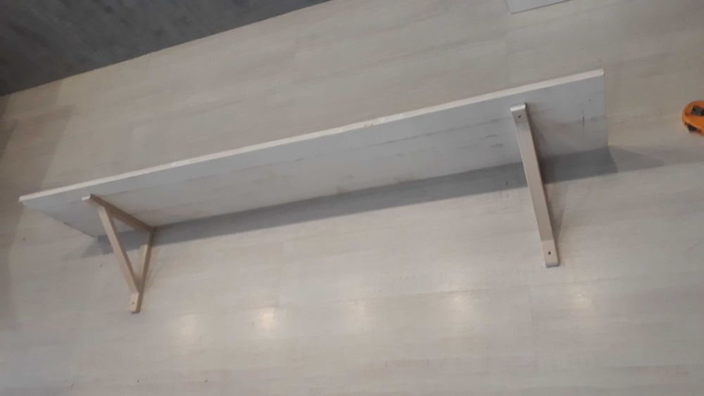 полки с уголками крепление IKEA  на стену