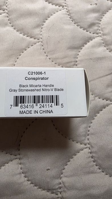 Нож Civivi Conspirator Nitro-V Micarta Black