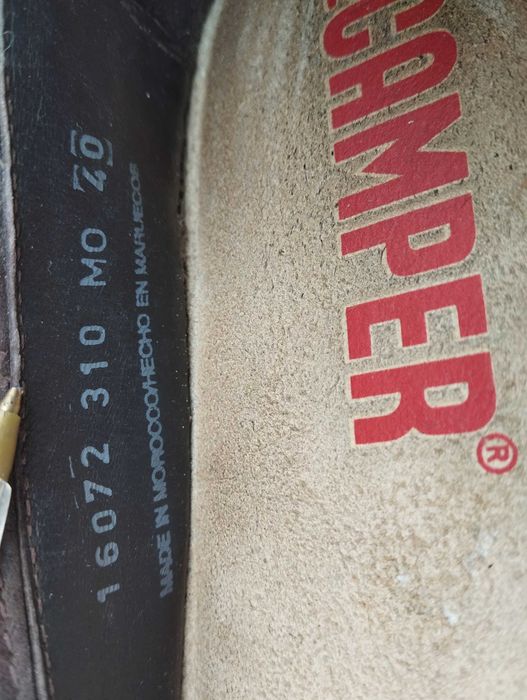 Дамски  кожени обувки Camper 40 номер