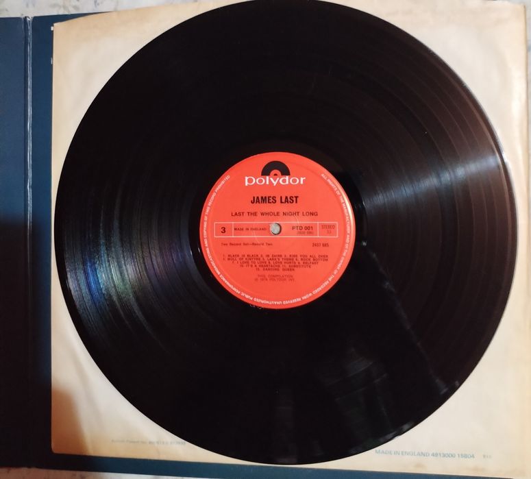 JAMES Last album 2 viniluri,