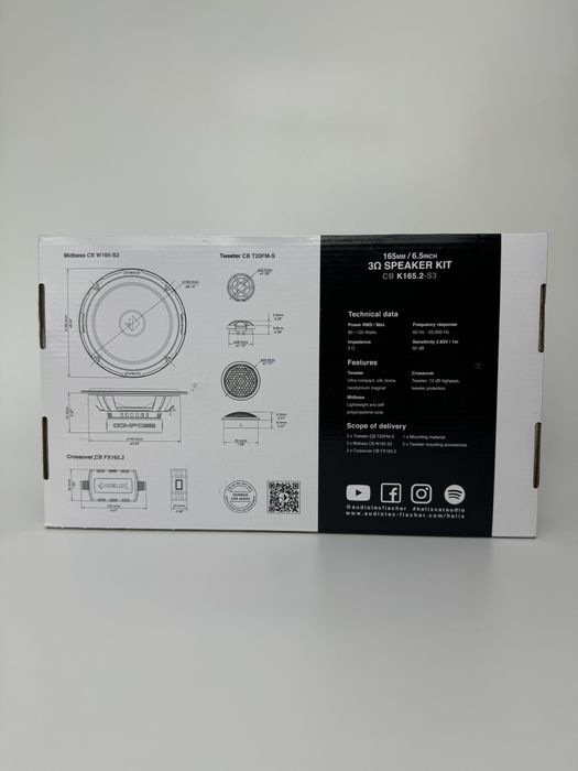 HELIX CB K165.2-S3 HELIX COMPOSE Идиалный динамик для любой композиции