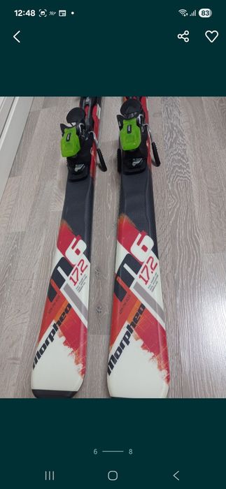 Лыжи совершенно новые