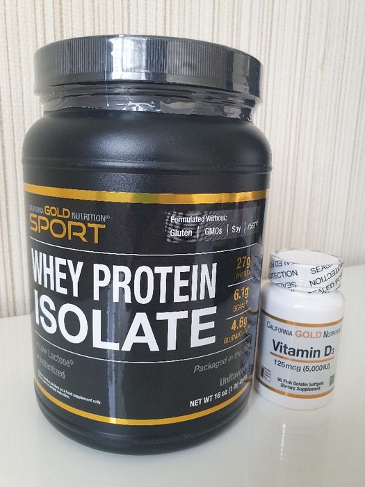 Качественный Американский протеин California Gold Nutrition + подарок