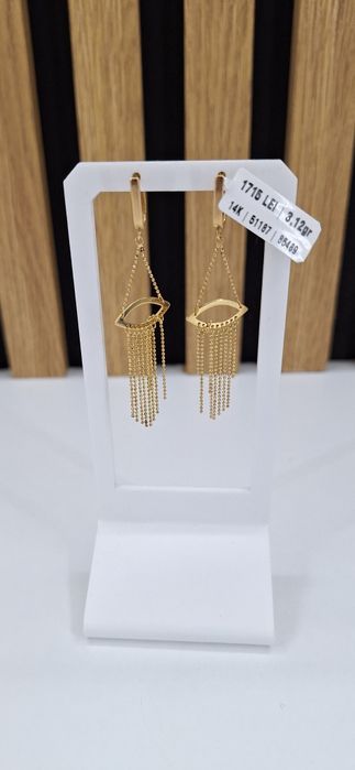 Cercei Aur 14k 3,12 Gr #51187