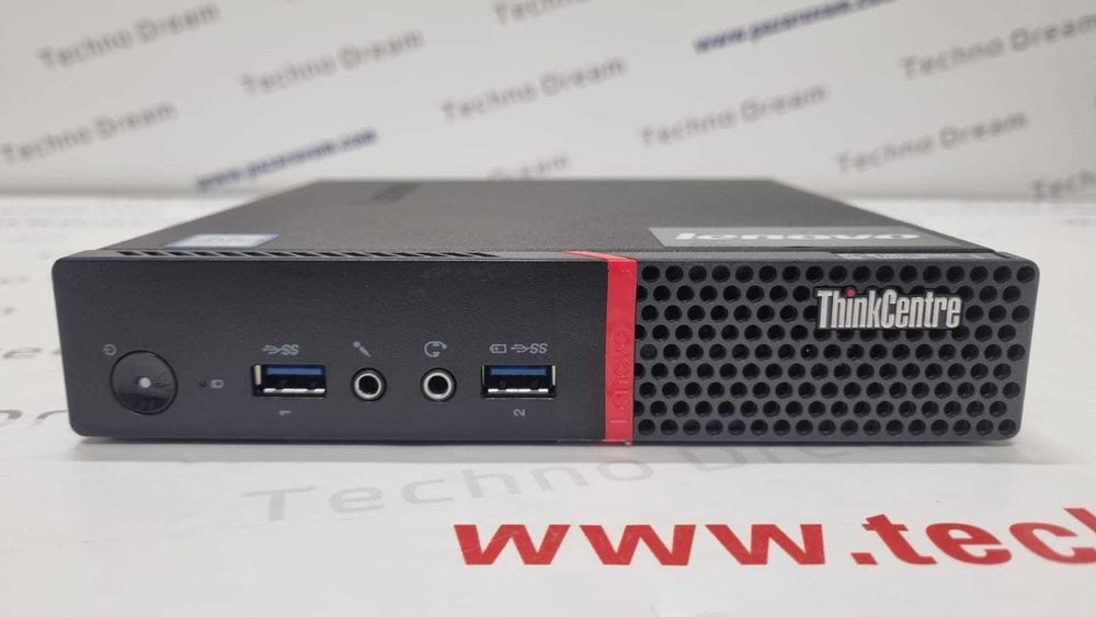 Lenovo ThinkCentre M900 Tiny – компактен Mini PC с Intel Core i7-6700T, 8GB RAM и 256GB SSD, подходящ за офис, обучение и ежедневна работа.