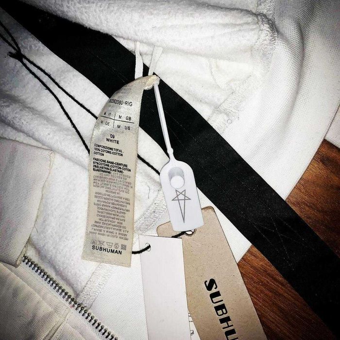 Rick Owens White Wizard Mountain Hoodie