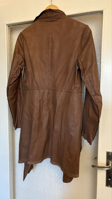 Сако/манто от естествена кожа р-р 42
