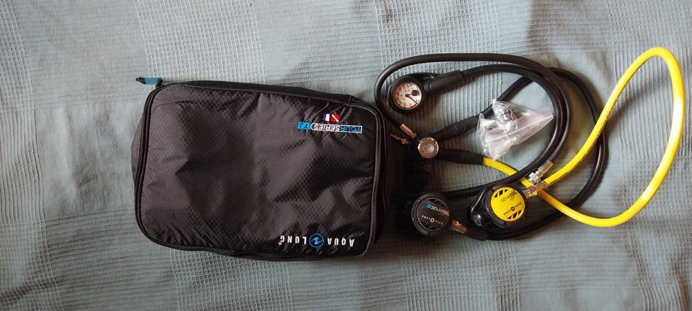 Aqua Lung Titan LX – комплект регулатор + октопус + Oceanic манометър