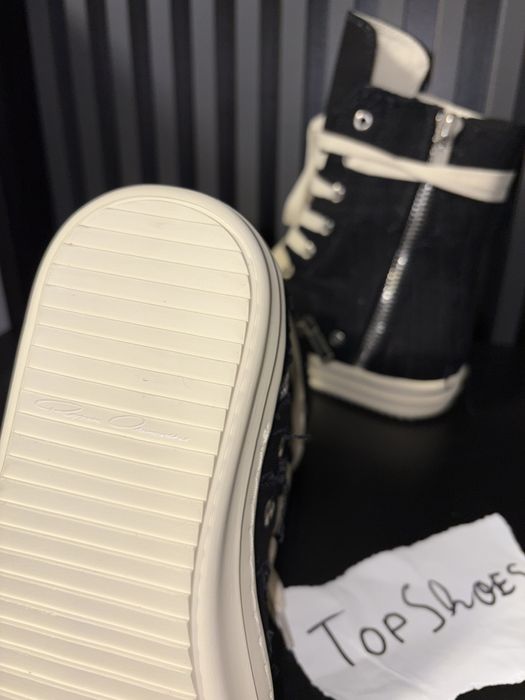 Rick Owens Slashed Denim