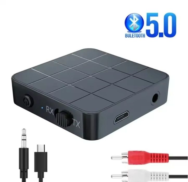 Receptor Audio Bluetooth 2in1 Transmiter și Receptor Receiver 5.0