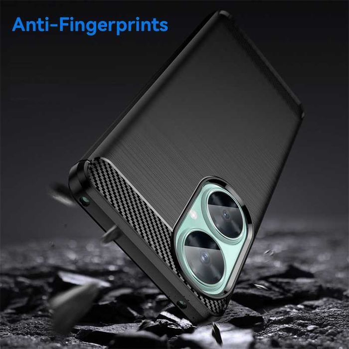 Huawei Nova 10 SE / Nova 11i - Удароустойчив Кейс Гръб CARBON