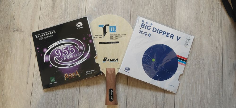 Paleta competitie Yinhe T-11 s OFF+ Big Dipper V/Galaxy Moxa 955 iarbã