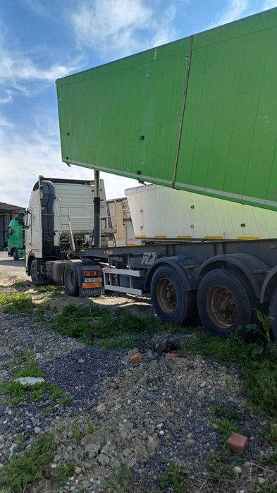 Volvo FH 440, an 2007, Euro 5, AC. Semiremroca Trailis an 2012 basculabila 52 mc