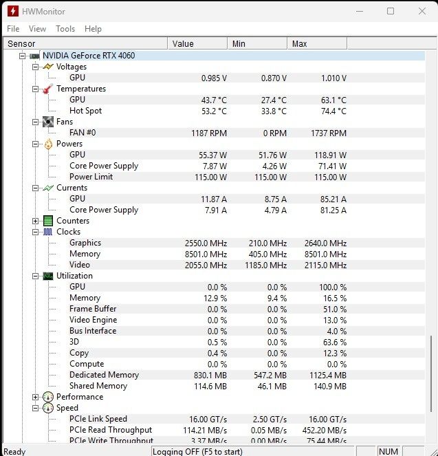 Видеокарта GIGABYTE GeForce RTX 4060 GAMING OC