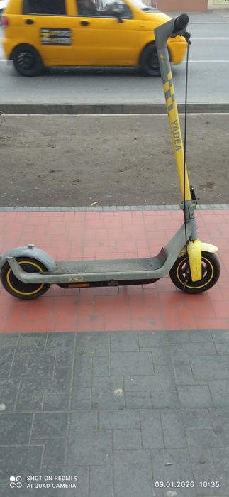 elektro samokat Yadea holati alo darajada